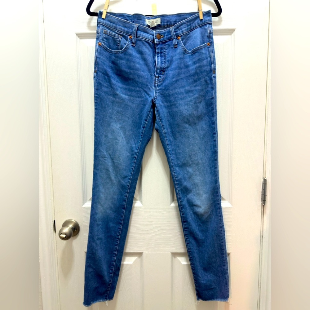 Madewell 8" Skinny Jeans Women Size 29T